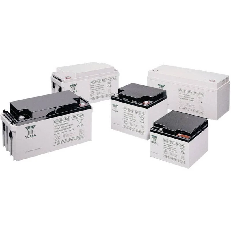 B-Ware Yuasa Bleiakku Speicherbatterie 12V 65Ah AGM M6-Schraubanschluss Wartungsfrei