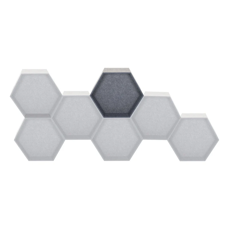 B-Ware hjh OFFICE FLEXMIUT STORE B PET Trennelement Schallabsorber Büro grau29