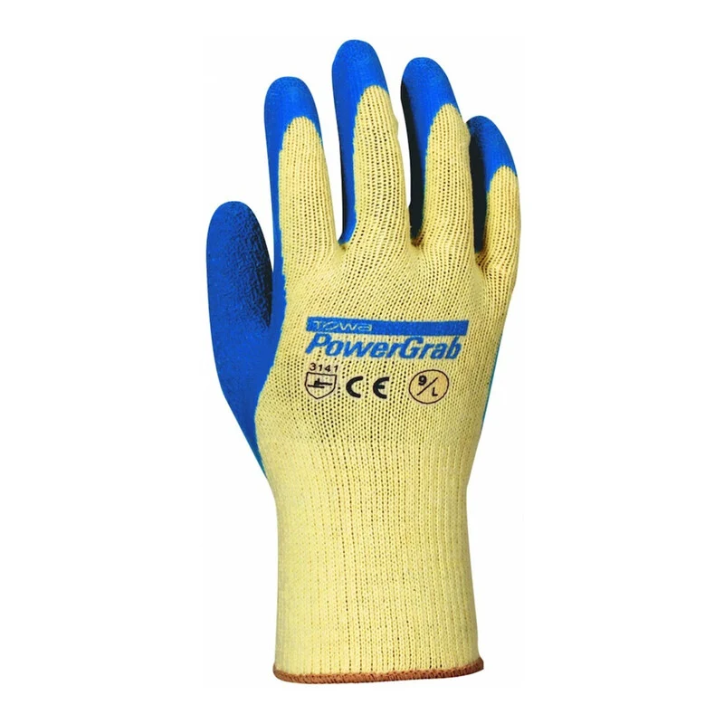 B-Ware Towa Handschuh Power Grab 12 Paar Größe XL Strickhandschuh vollbeschichtet Latex
