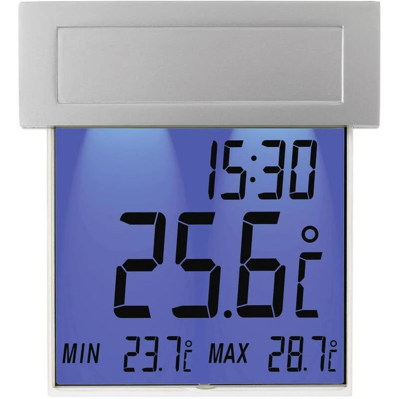 B-Ware TFA Solar-Fenster-Thermometer Digital Innentemperatur -10 bis +50 °C