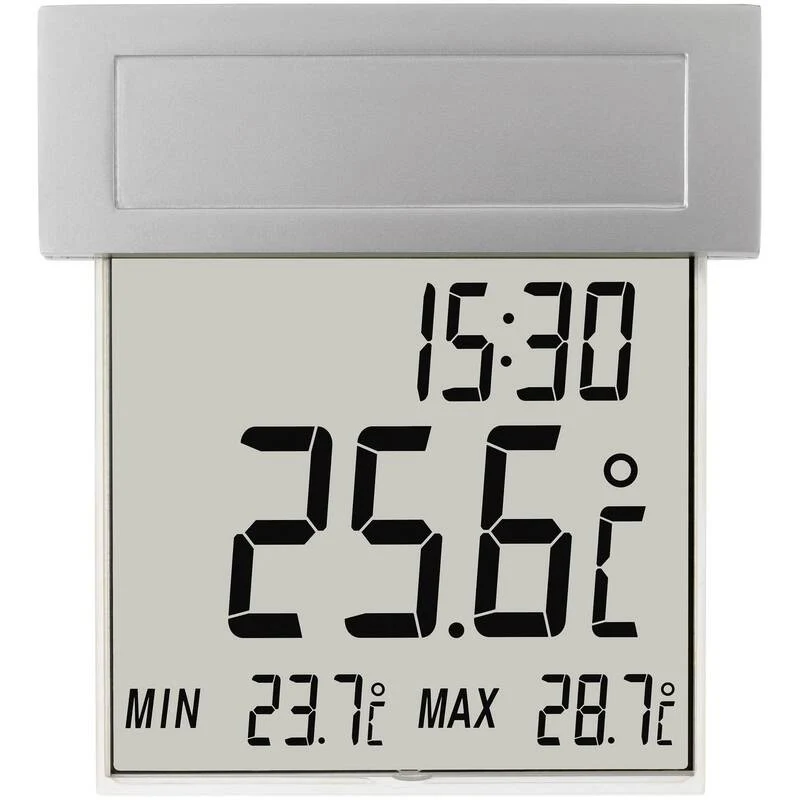 B-Ware TFA Solar-Fenster-Thermometer Digital Innentemperatur -10 bis +50 °C