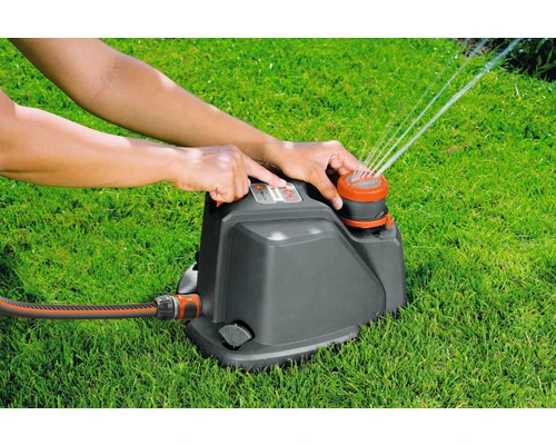 B-Ware GARDENA Vielflächenregner AquaContour automatischer Sprinkler 350m² 2,5-10,5m