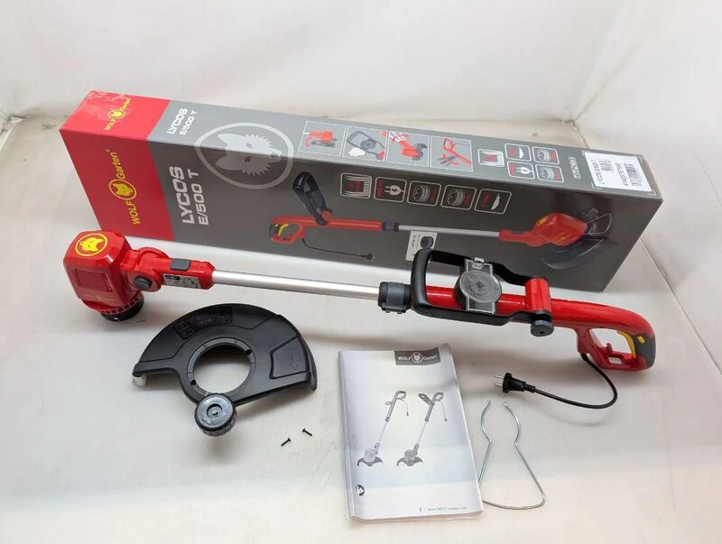 B-Ware WOLF-Garten Elektro Rasentrimmer MTD LYCOS E/500 Trimmer Gartenpflege 500W 27cm