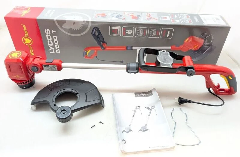 B-Ware WOLF-Garten Elektro Rasentrimmer MTD LYCOS E/500 Trimmer Gartenpflege 500W 27cm