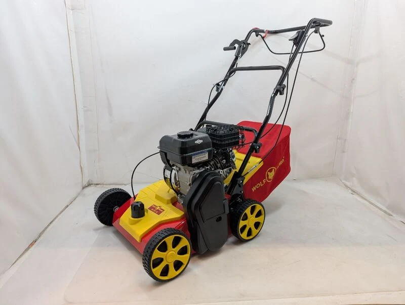 B-Ware WOLF-Garten Benzin-Vertikutierer VA 357 B Rasenlüfter Gartenpflege 2,4kW 35cm