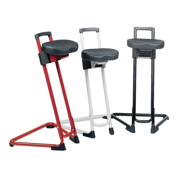 B-Ware Lotz Stehhilfe Hocker Sitz schwarz Integralschaum Sitzhöhe 600-850mm