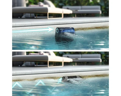 B-Ware Aiper Scuba S1 Pro Poolroboter Reinigungsroboter Poolreiniger Grau 200m2