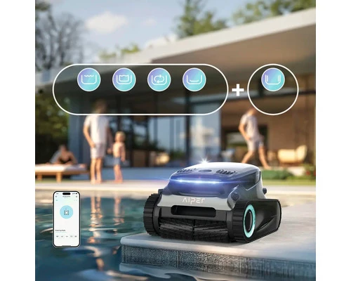 B-Ware Aiper Scuba S1 Pro Poolroboter Reinigungsroboter Poolreiniger Grau 200m2
