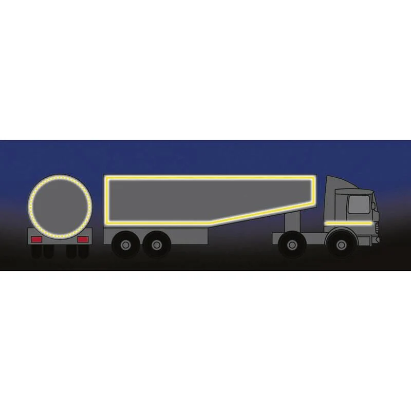 B-Ware 3M Diamond Grade 983-10 DR-1230-4004-7 Konturmarkierung Reflektorband Weiß 50m