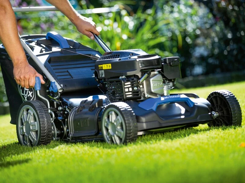 B-Ware LUX-TOOLS Benzin-Rasenmäher B-RM-51-A B Mäher Rasenpflege 2600W 51cm