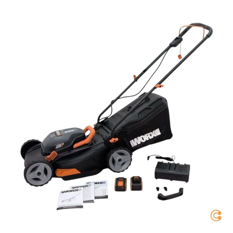B-Ware WORX WG743E Akku-Rasenmäher inkl. Akkus und Ladegerät Rasen Mäher Handrasen562