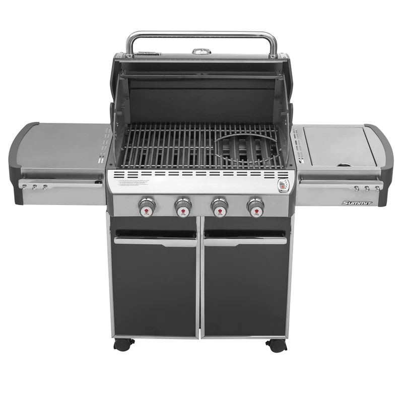B-Ware Weber Grillrost Gourmet BBQ System 7585 Edelstahl 2-teilig für Summit 600-Serie
