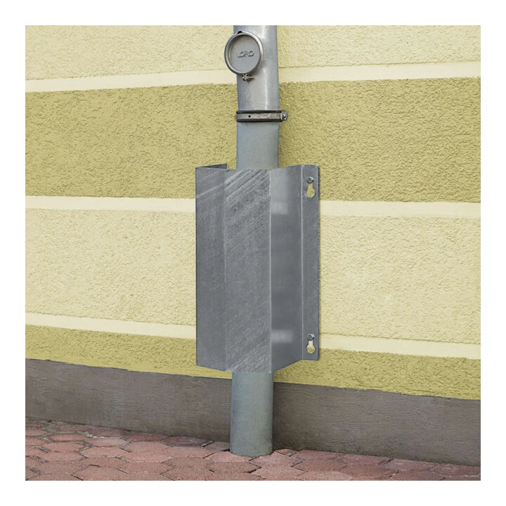 B-Ware Moravia Rohrschutz Leitungsschutz Rohrschutzbügel Stahl 30x29,2x23 cm 3 STÜCK