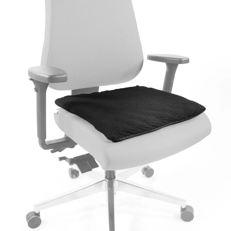 B-Ware hjh OFFICE Sitzkissen MEDISIT I Kissen antirutsch mit Gelperlen Lycra schwarz441
