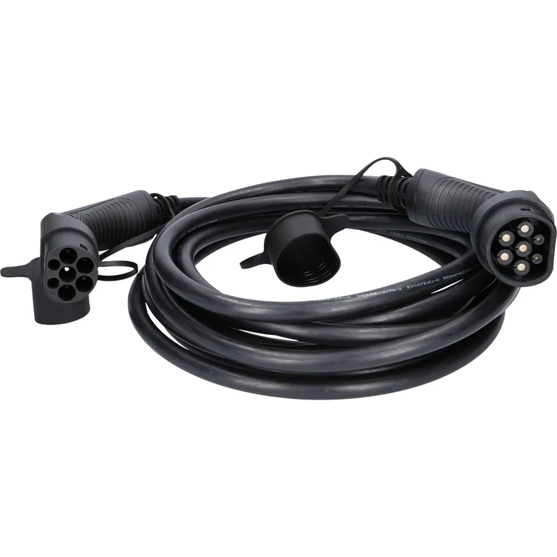 B-Ware KS Tools eMobility Ladekabel Kabel Elektroauto 8m Typ 2 Mode 3 22kW Tasche