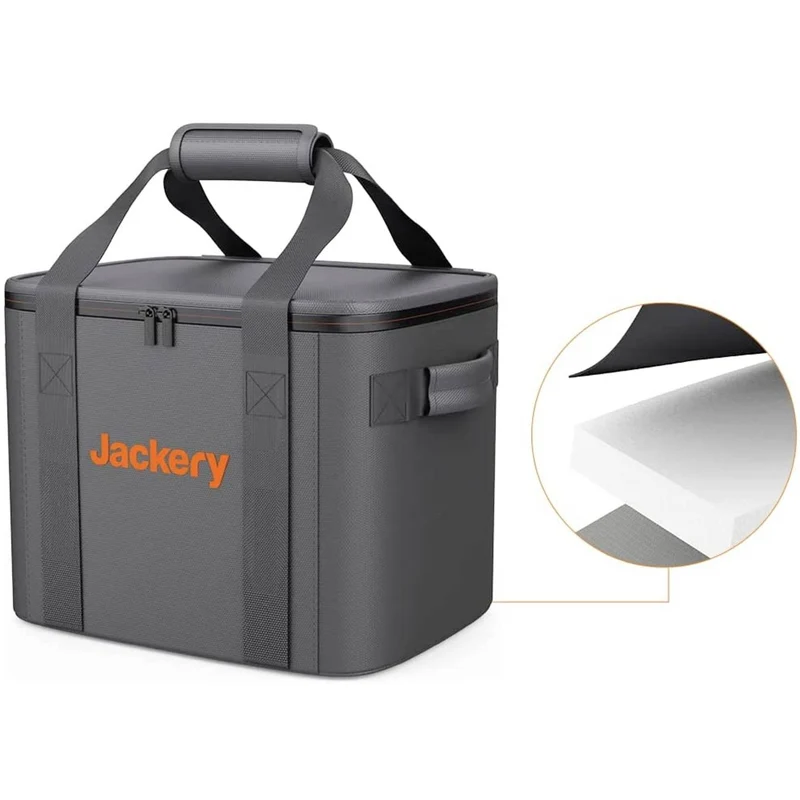 B-Ware Jackery JK-E2000M Schutztasche Tragetasche Tasche Schwarz Orange M