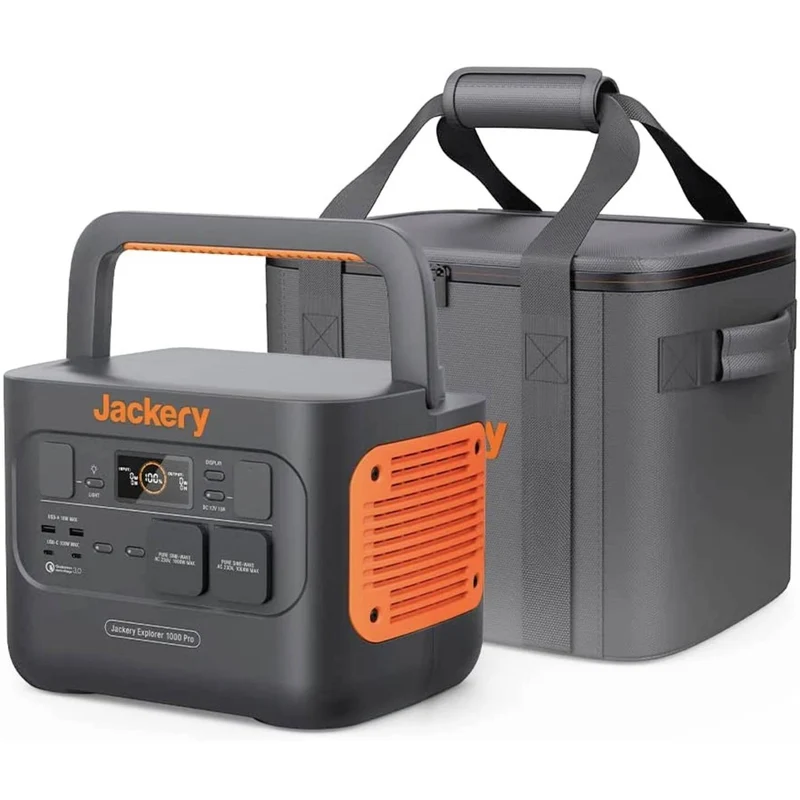 B-Ware Jackery JK-E2000M Schutztasche Tragetasche Tasche Schwarz Orange M