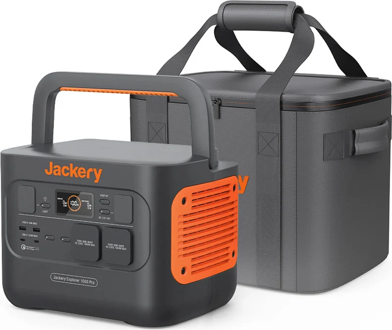 B-Ware Jackery JK-E2000M Schutztasche Tragetasche Tasche Schwarz Orange M