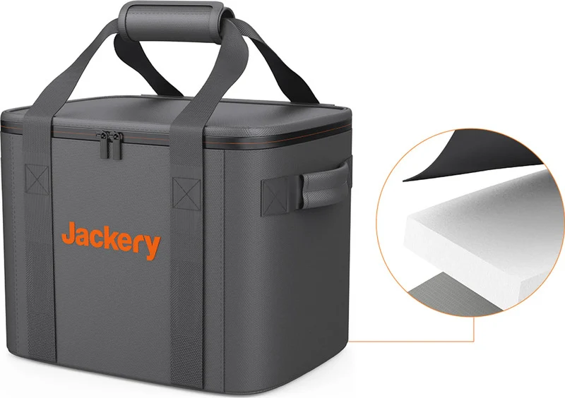 B-Ware Jackery JK-E2000M Schutztasche Tragetasche Tasche Schwarz Orange M