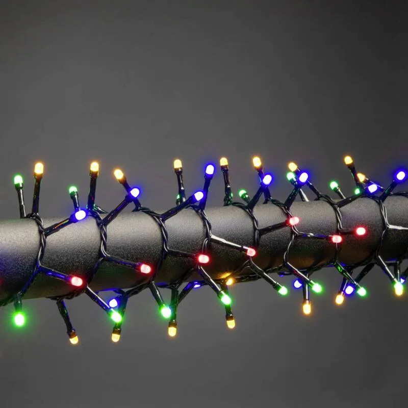 B-Ware Konstsmide Lichterkette Lichtergirlande LED Außen Mehrfarbig 1500 Micro 32.98m