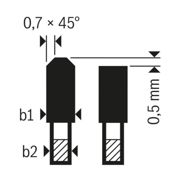 B-Ware Bosch Kreissägeblatt Sägeblatt Multi Material 254mm 30mm 2,3mm 80 Zähne