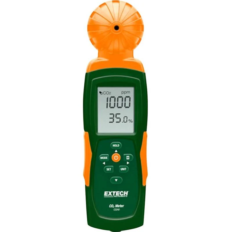 B-Ware Extech Kohlendioxid-Messgerät 0 - 9999 ppm Temperaturmessfunktion SIEHE TEXT