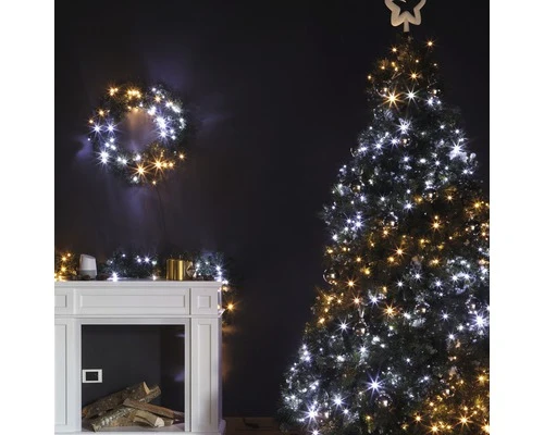 B-Ware Twinkly LED Lichterkette 250er mit WLAN und Appsteuerung warmweiß kaltweiß
