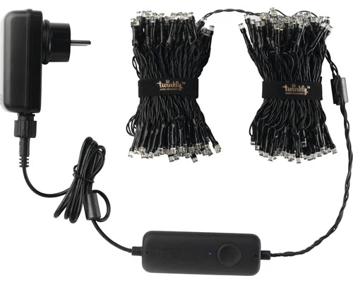 B-Ware Twinkly LED Lichterkette 250er mit WLAN und Appsteuerung warmweiß kaltweiß