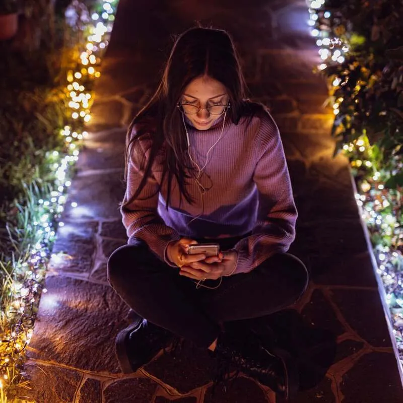 B-Ware Twinkly LED Lichterkette 250er mit WLAN und Appsteuerung warmweiß kaltweiß