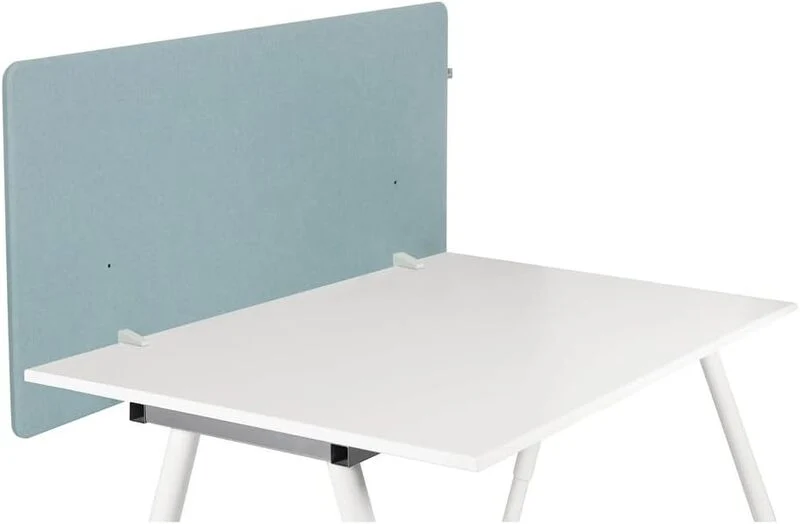 B-Ware hjh OFFICE Akustik Tischtrennwand 62x120 cm Sichtschutz Schreibtischteiler B915