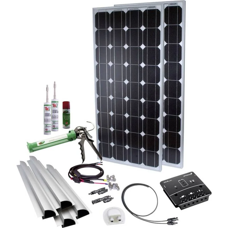 D-Ware Phaesun Base Camp Three Solarset Solaranlage 200Wp Laderegler SIEHE TEXT/FOTO