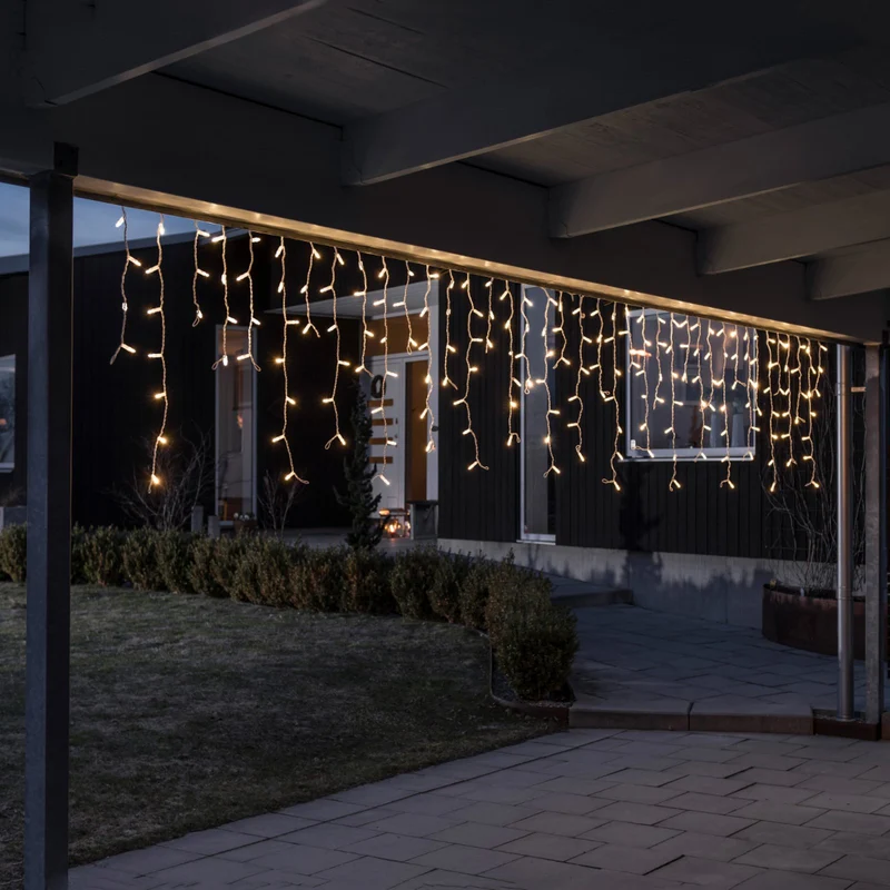 B-Ware Konstsmide LED Lichtervorhang System-Erweiterung Lichterkette Weihnachtslichter