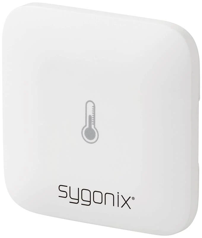 3x B-Ware SYGONIX Temperatursensor Luftfeuchtesensor ZigBee Weiß Tuya batterie 3 STÜCK