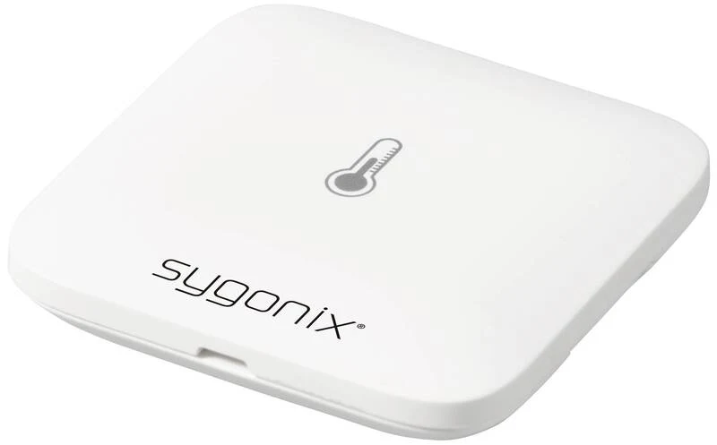 3x B-Ware SYGONIX Temperatursensor Luftfeuchtesensor ZigBee Weiß Tuya batterie 3 STÜCK