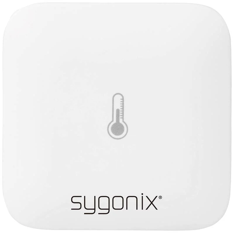 3x B-Ware SYGONIX Temperatursensor Luftfeuchtesensor ZigBee Weiß Tuya batterie 3 STÜCK