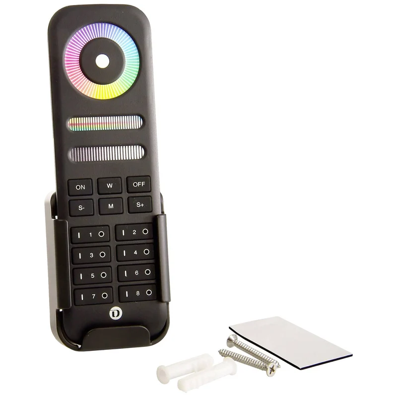 B-Ware Deko Light Fernbedienung Steuerung schwarz 8 Zonen LED Dimmbar 843512