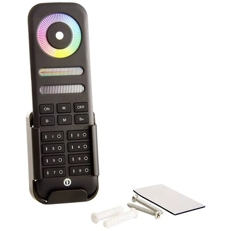 B-Ware Deko Light Fernbedienung Steuerung schwarz 8 Zonen LED Dimmbar 843512