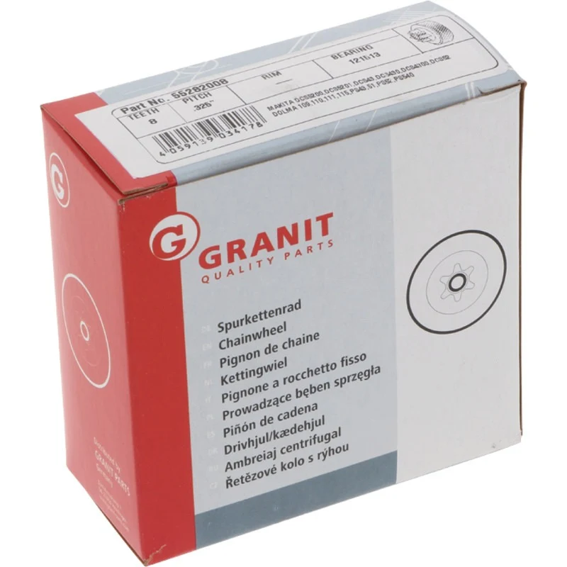 GRANIT ENDURANCE CUT Spurkettenrad.325" 8Z – 020 223 100