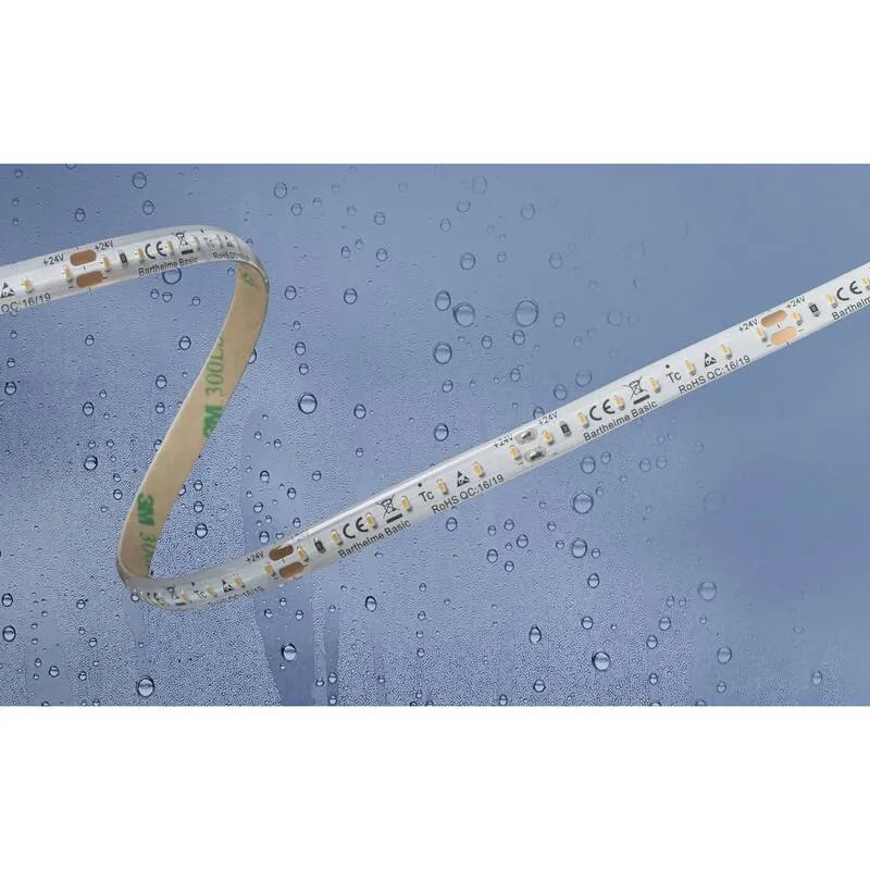 B-Ware Barthelme LED Streifen Lichtband Leiste Kaltweiß Innen Außen Dimmbar IP54 24V 5m