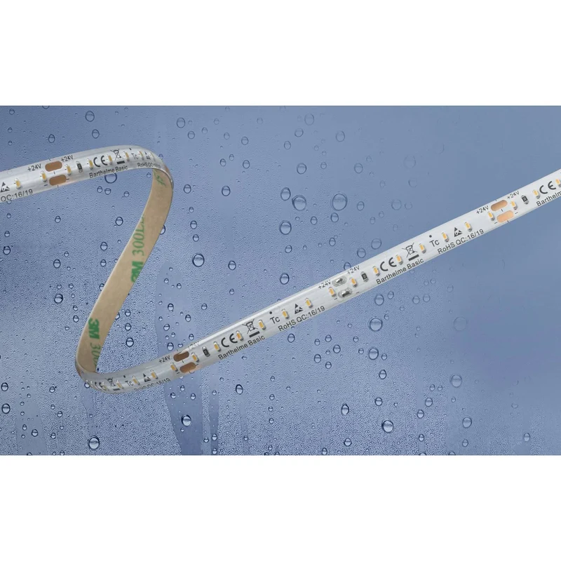 B-Ware Barthelme LED Streifen Lichtband Leiste Kaltweiß Innen Außen Dimmbar IP54 24V 5m