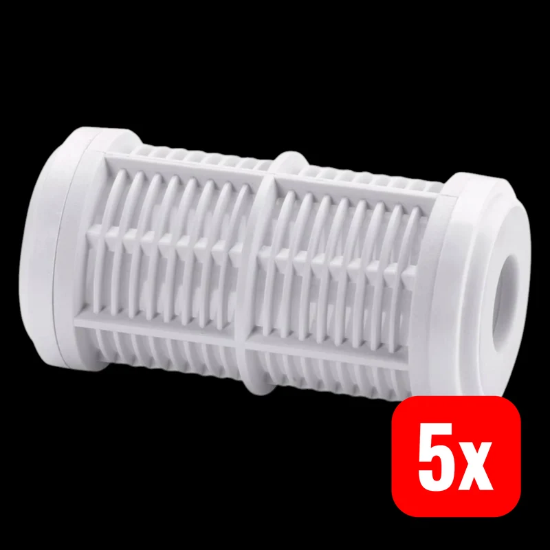 5x B-Ware Metabo Filtereinsatz Pumpenzubehör Reinigungszubehör waschbar 1'' kurz 5 STÜCK