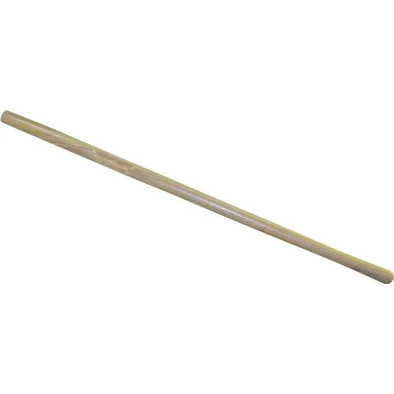 5x B-Ware Haromac Stiel Ersatzstiel Griff Holz Stoßscharrenstiel Buche 120cm Ø36mm 5 STÜCK