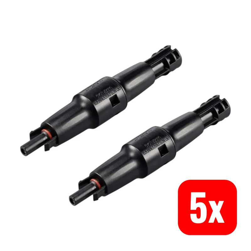 5x B-Ware Sygonix Solar Sicherungshalter Verbinder Solarkabel Solarsystem 2er-Pack 5 SETS