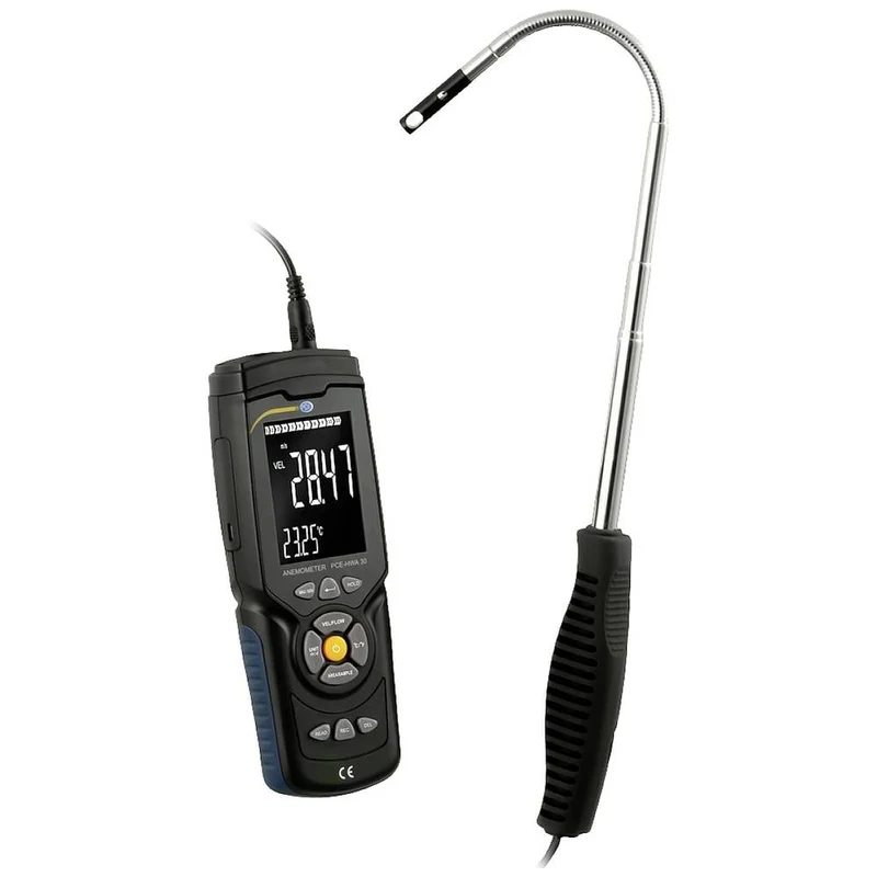 B-Ware PCE Instruments Durchflussmessgerät Anemometer Strömungsmesser Hitzedraht HWA 30