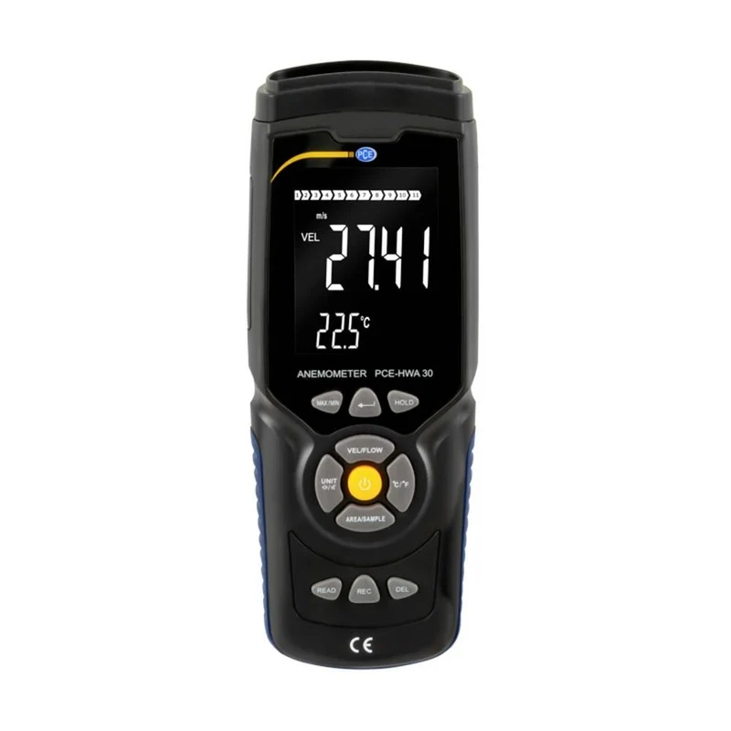 B-Ware PCE Instruments Durchflussmessgerät Anemometer Strömungsmesser Hitzedraht HWA 30