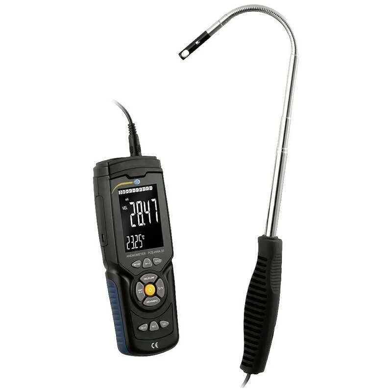 B-Ware PCE Instruments Durchflussmessgerät Anemometer Strömungsmesser Hitzedraht HWA 30