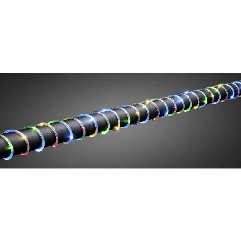 B-Ware Konstsmide 3773-500 LED-Lichtschlauch Mini inkl. Timer Bunt 5m Länge Außen IP44