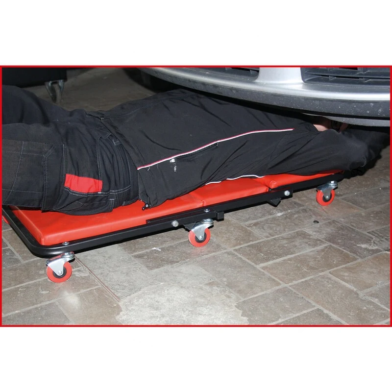 KS Tools Werkstattliege und Klappsitz – 1040 mm