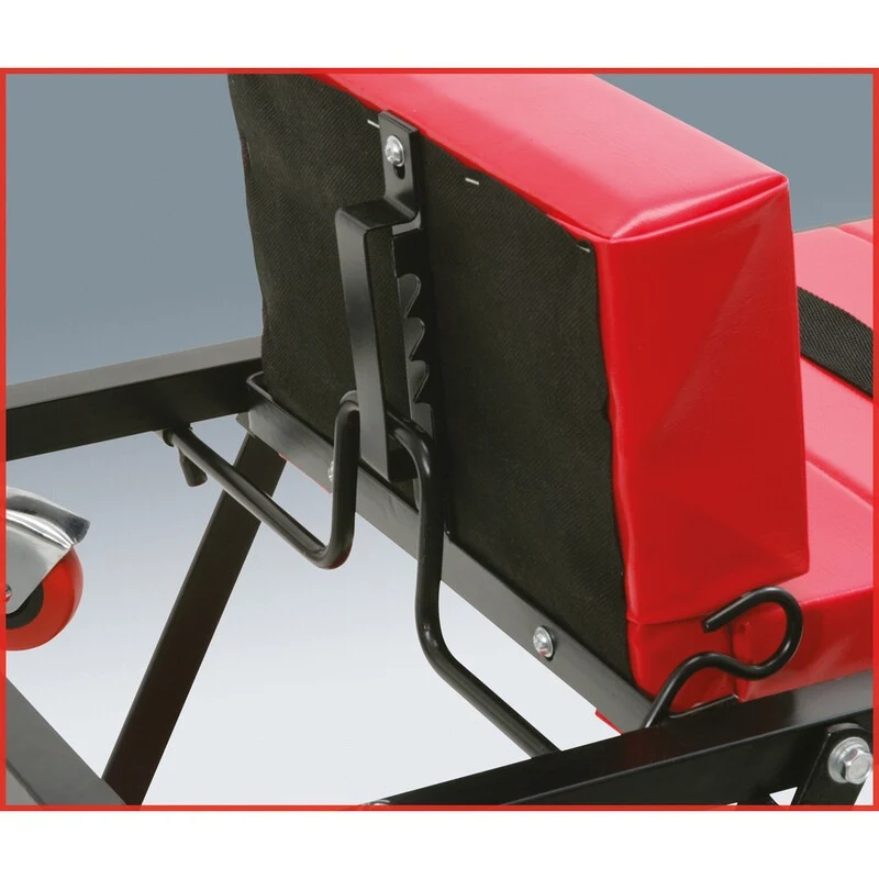 KS TOOLS Werkstattliege und Klappsitz – 1210 mm