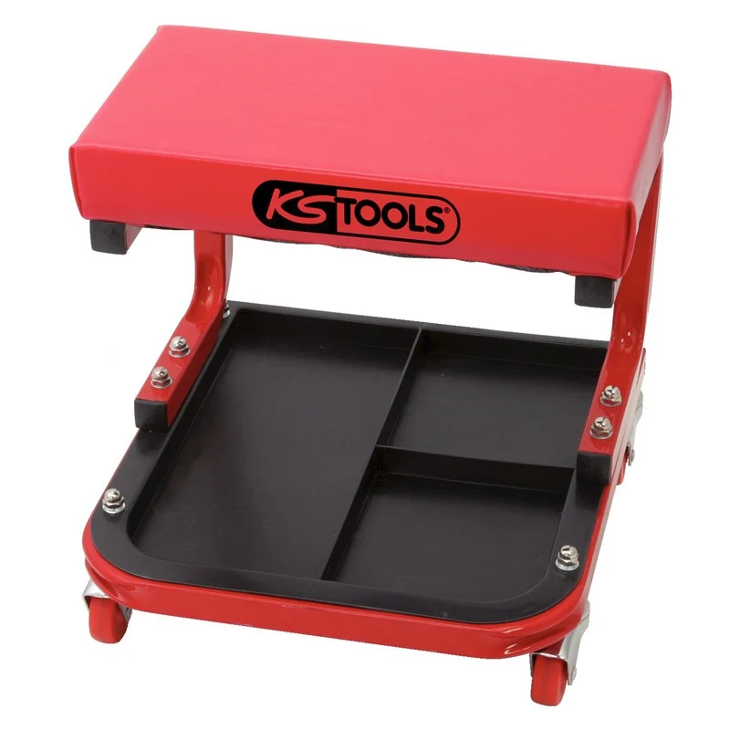 KS TOOLS Fahrbarer Werkstatthocker – 380 mm